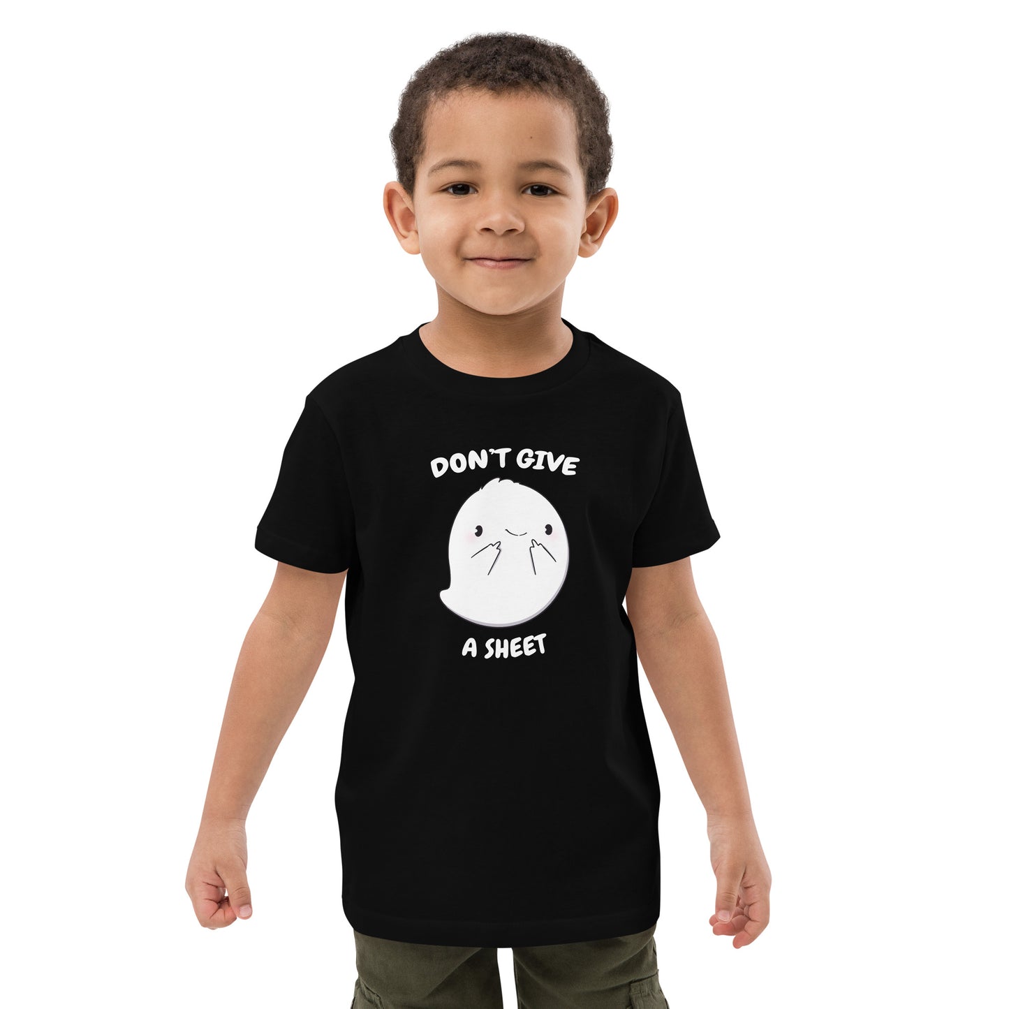 Organic cotton kids t-shirt - Don't Give A Sheet