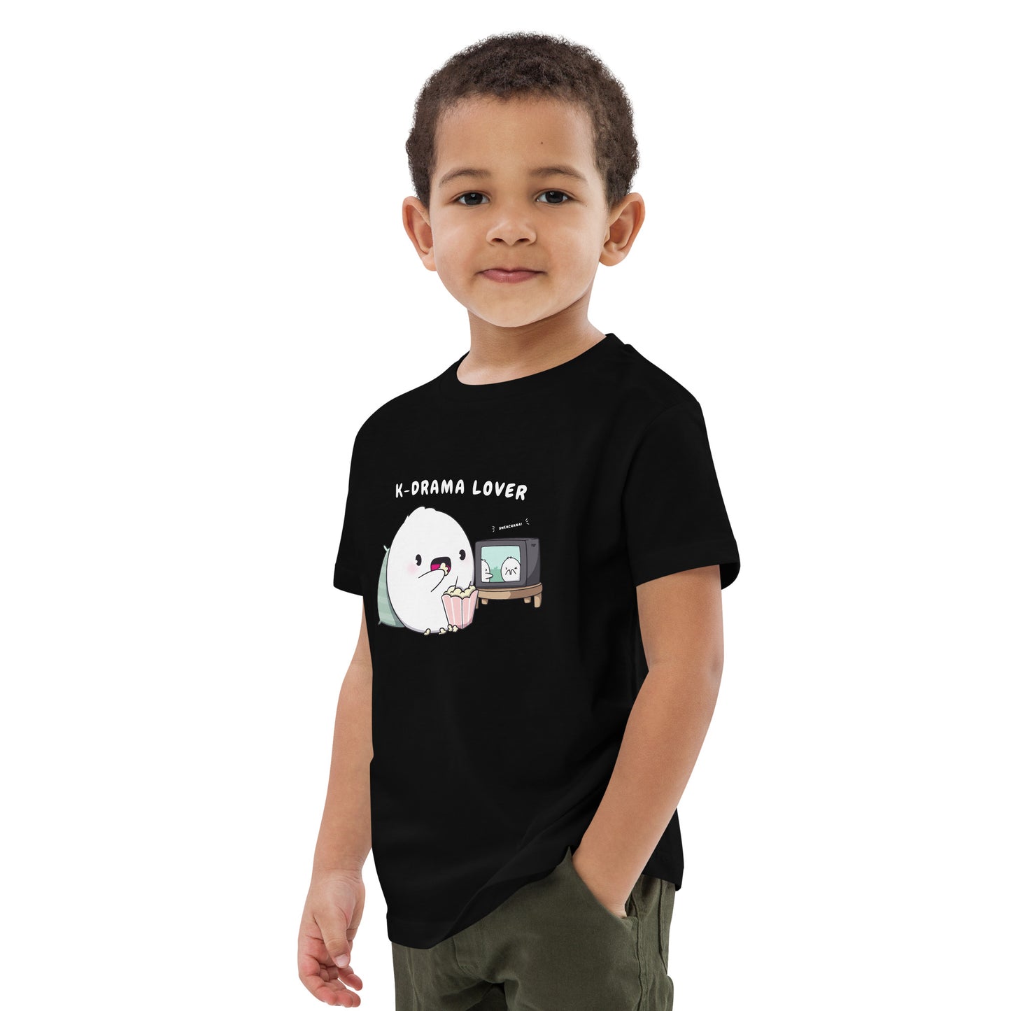 Organic cotton kids t-shirt - K-Drama Lover