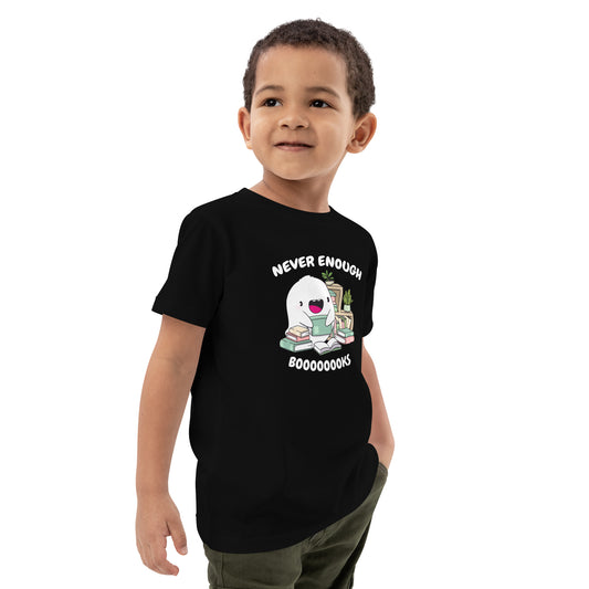 Organic cotton kids t-shirt - Never Enough Books