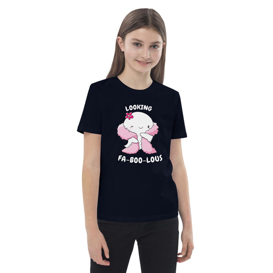 Looking fa-boo-lous - Organic cotton kids t-shirt