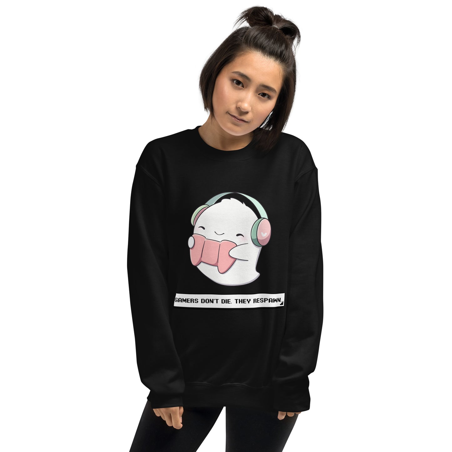 Unisex Sweatshirt - Gamers Don't Die They Respawn