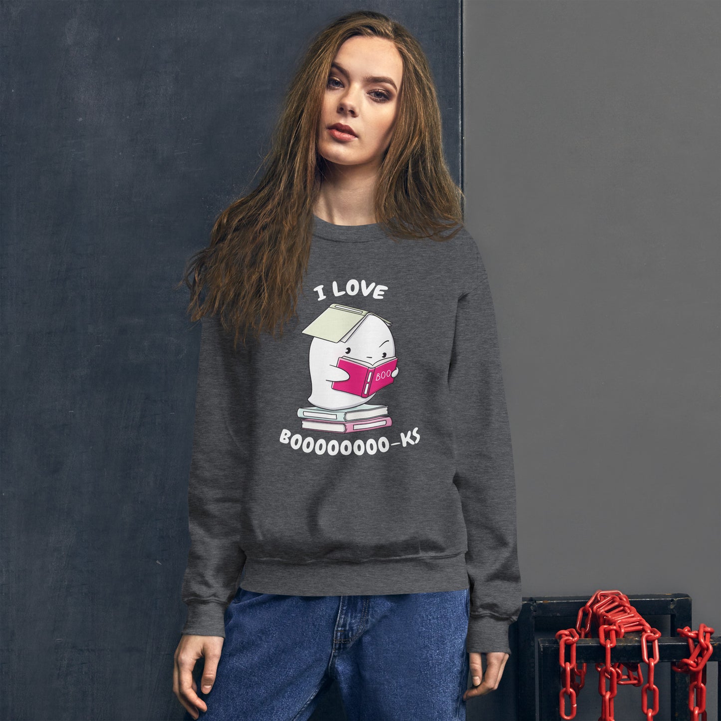 I love books - Unisex Sweatshirt