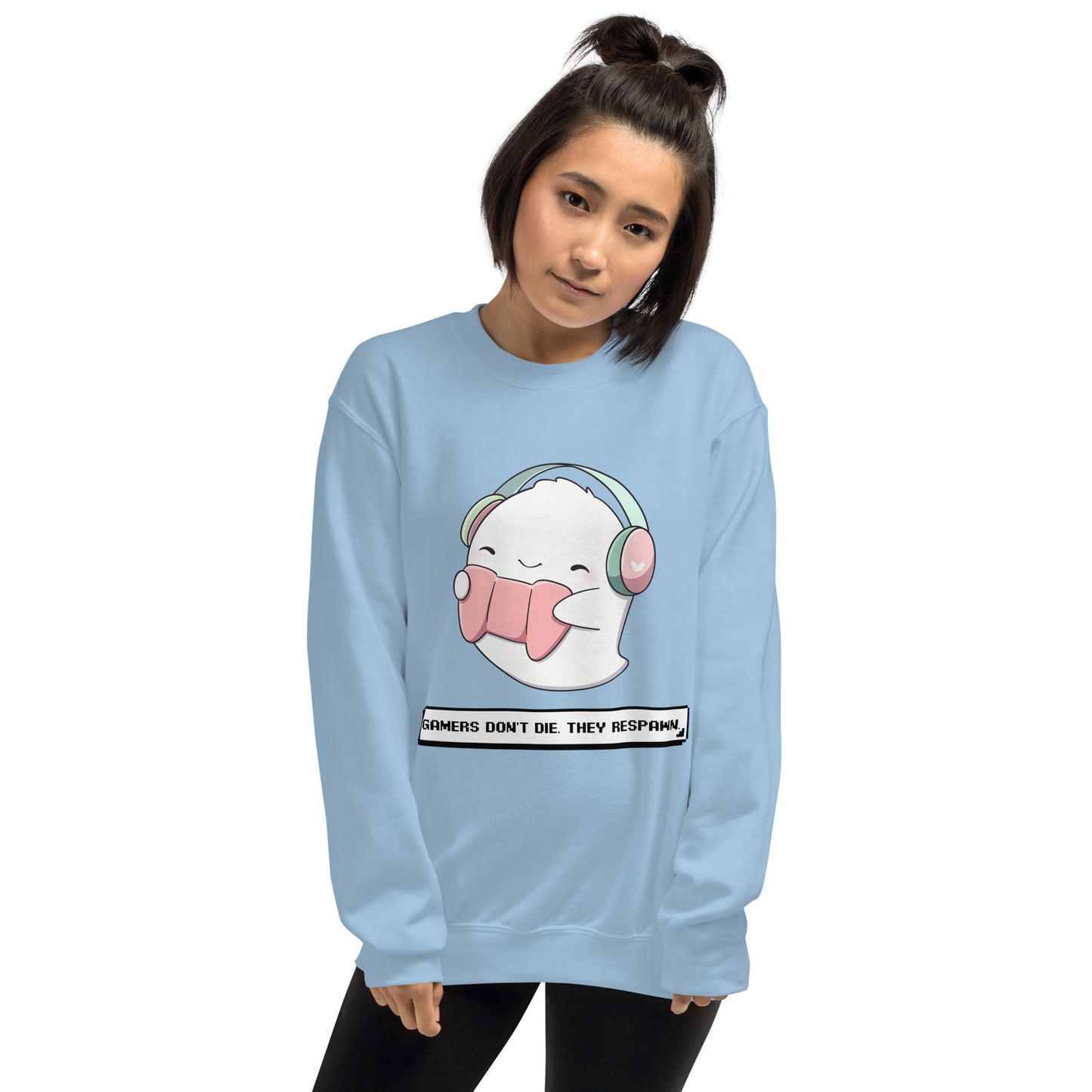 Unisex Sweatshirt - Gamers Don't Die They Respawn