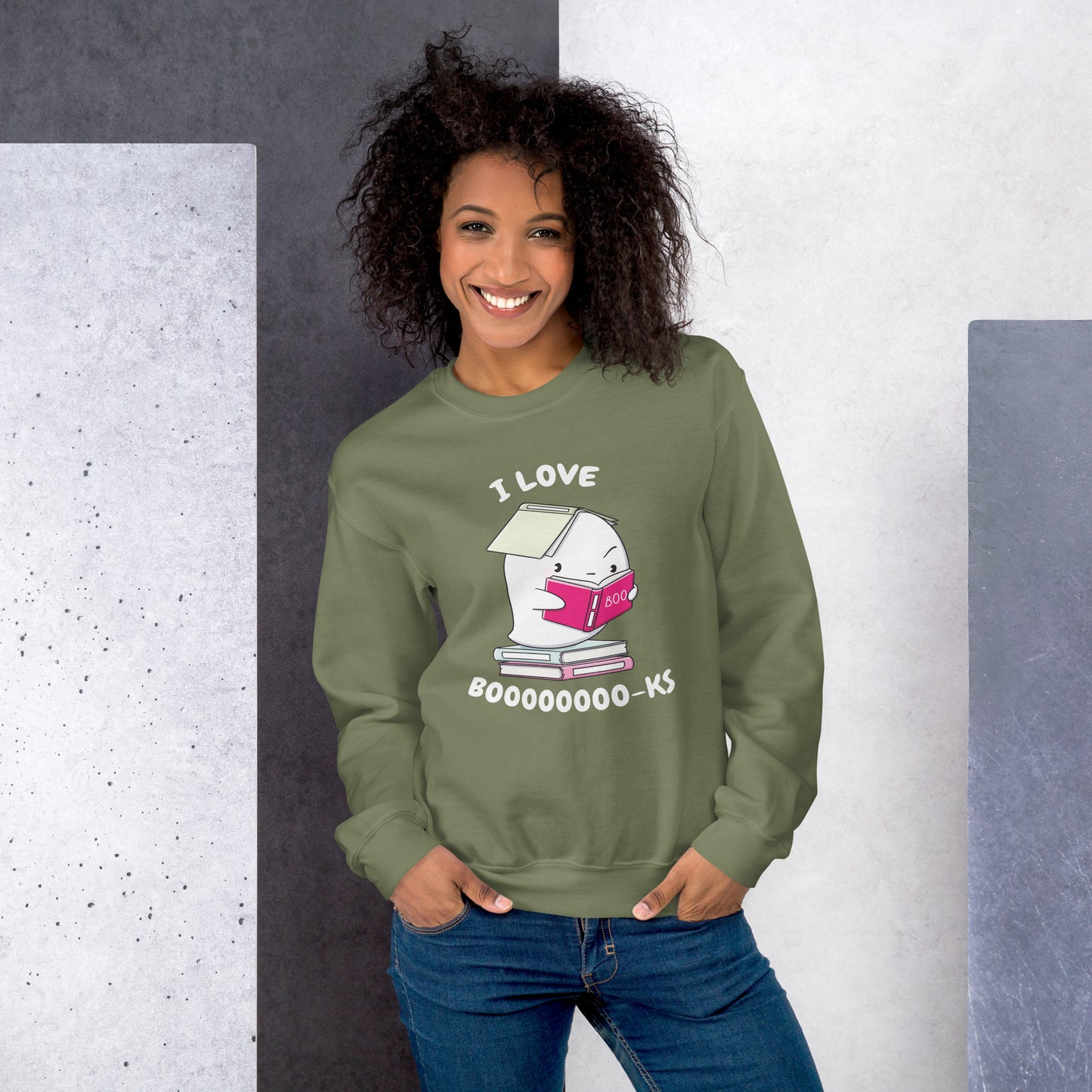 I love books - Unisex Sweatshirt