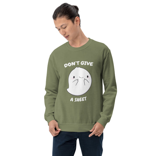 Unisex Sweatshirt - Don't Give A Sheet