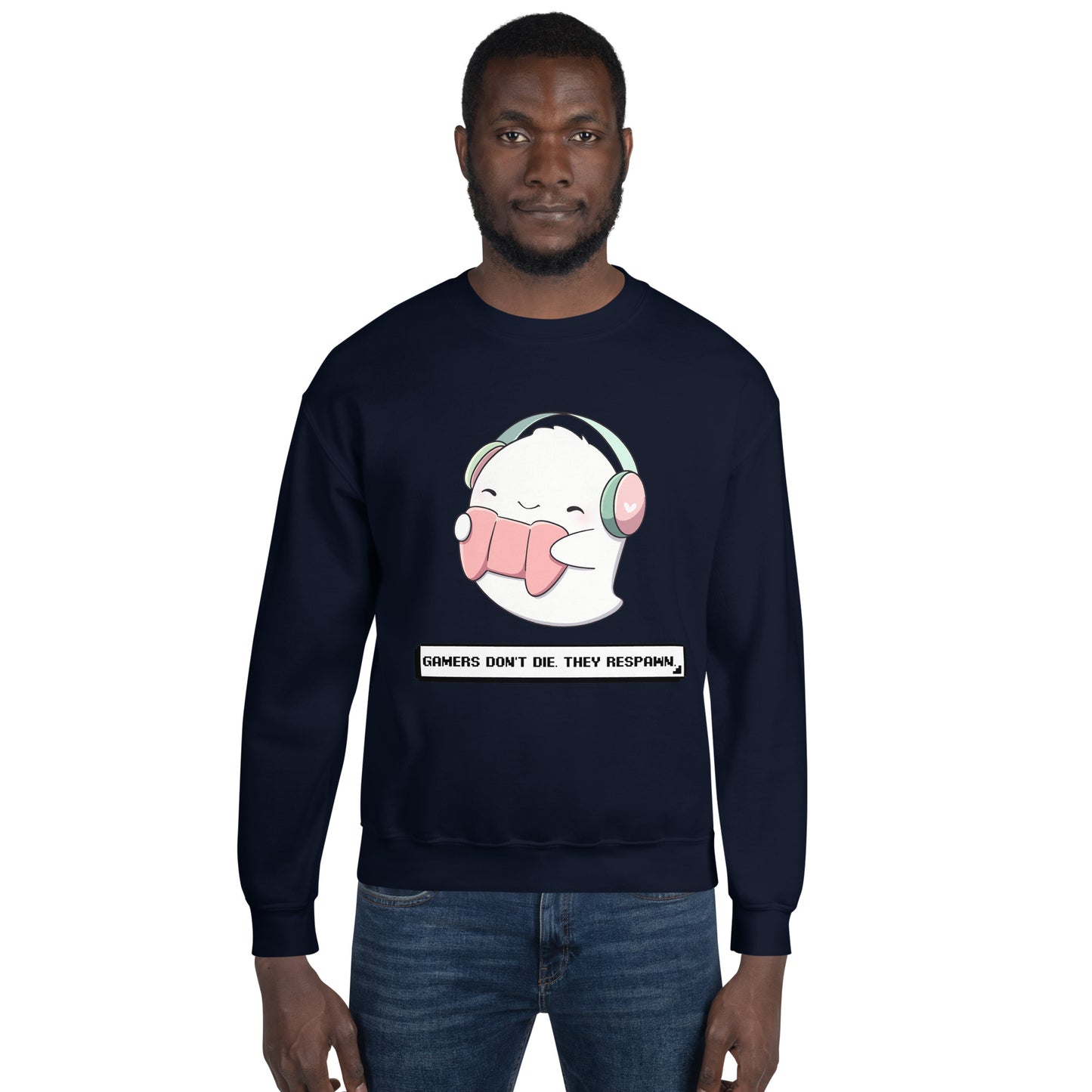 Unisex Sweatshirt - Gamers Don't Die They Respawn