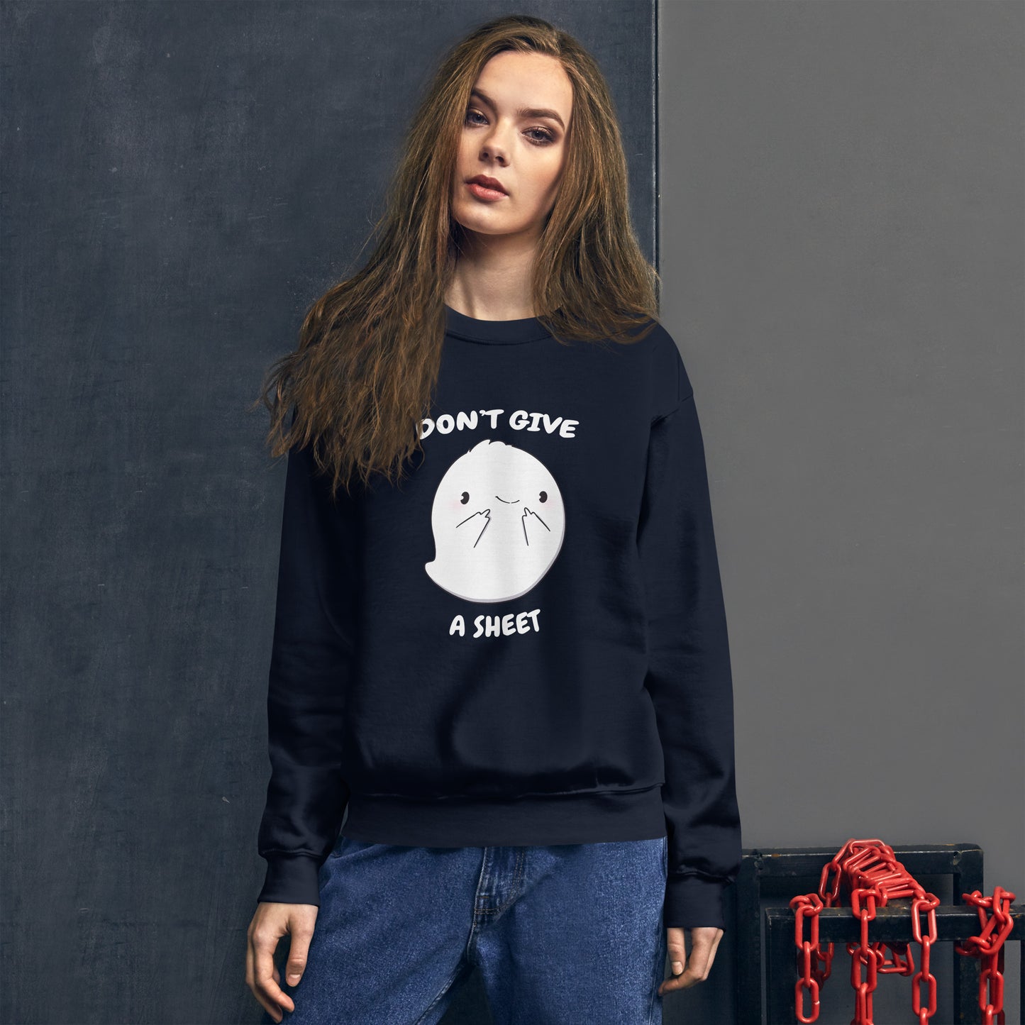 Unisex Sweatshirt - Don't Give A Sheet