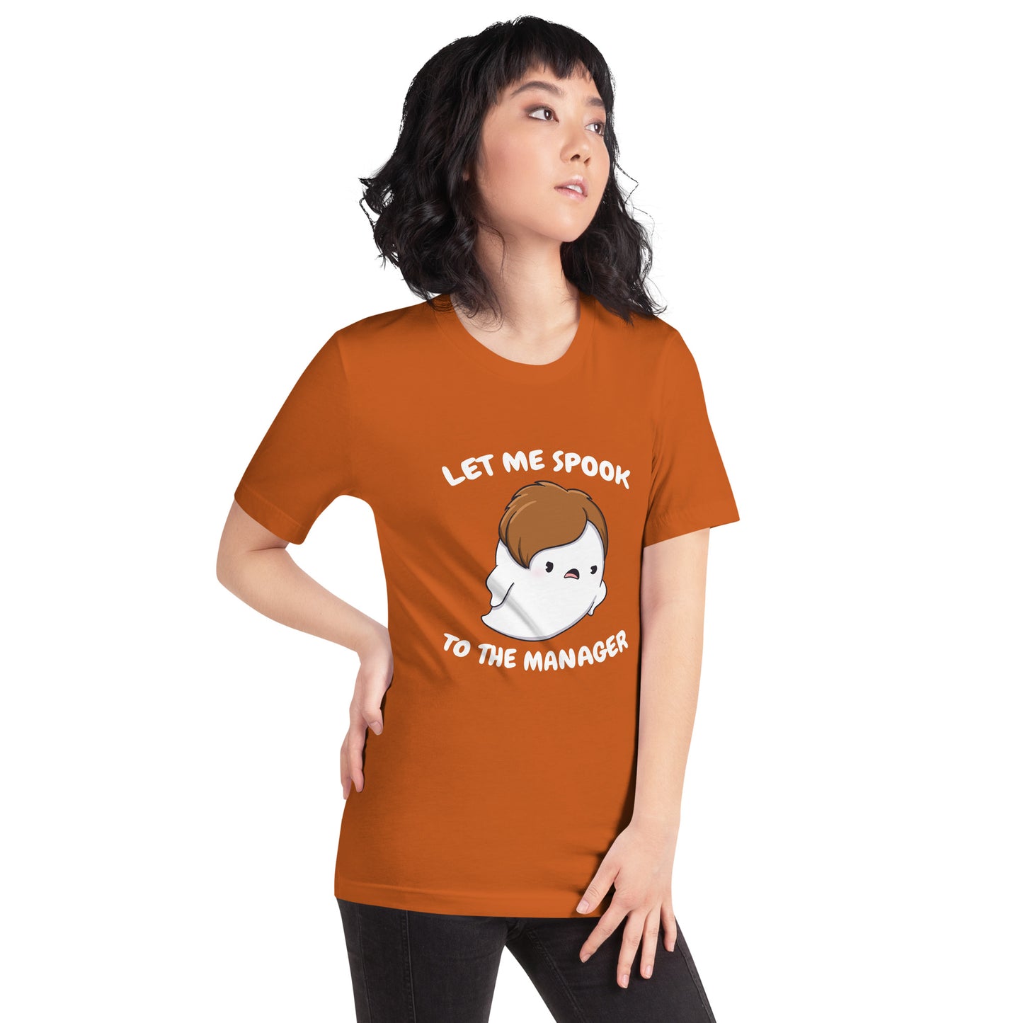 Let me spook to the manager - Unisex t-shirt