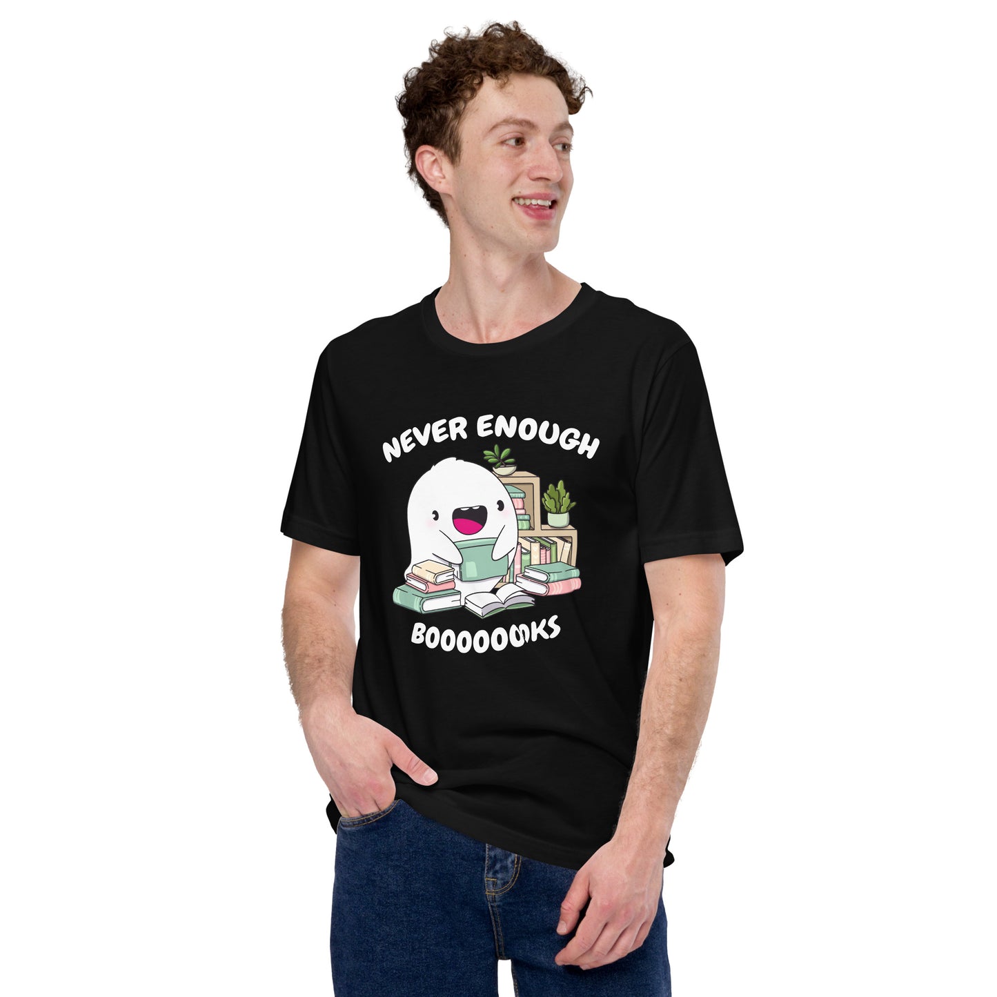 Unisex t-shirt - Never Enough Books