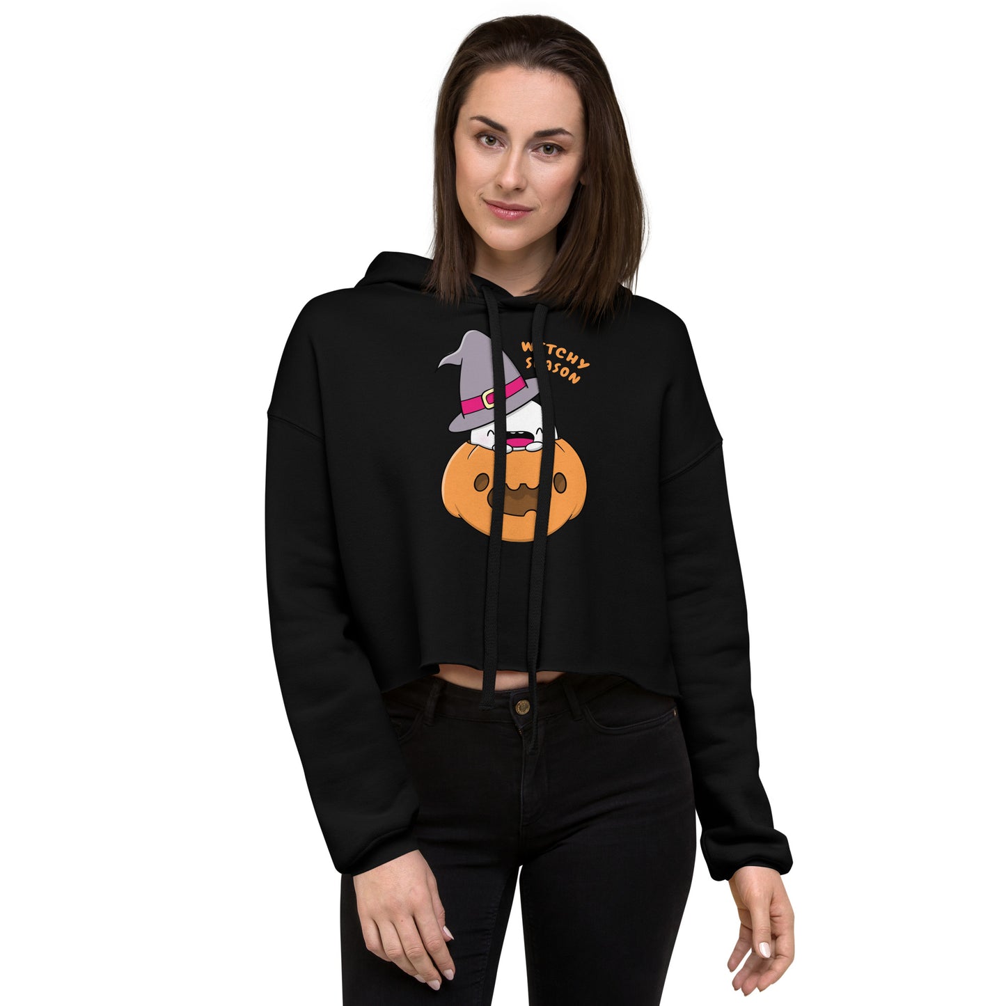 Witchy season - Cropped Hoodie