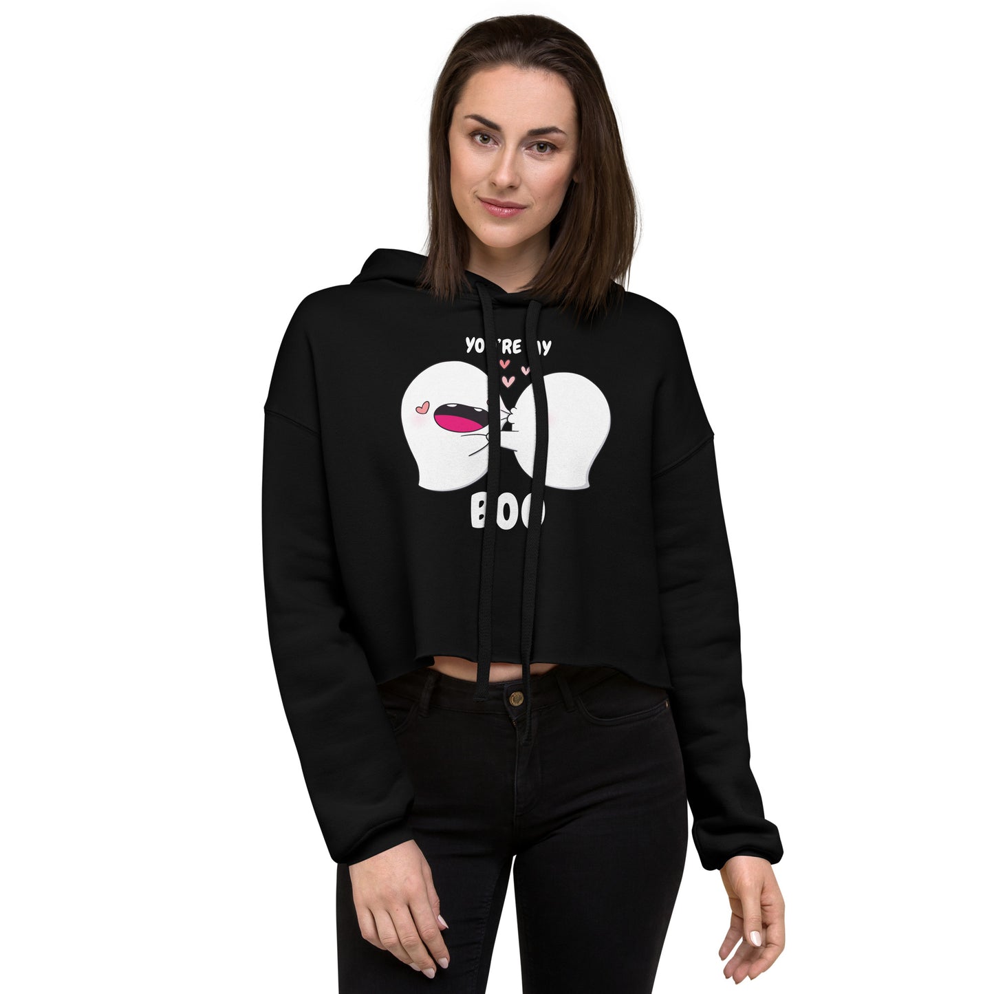 You're my boo - Cropped Hoodie