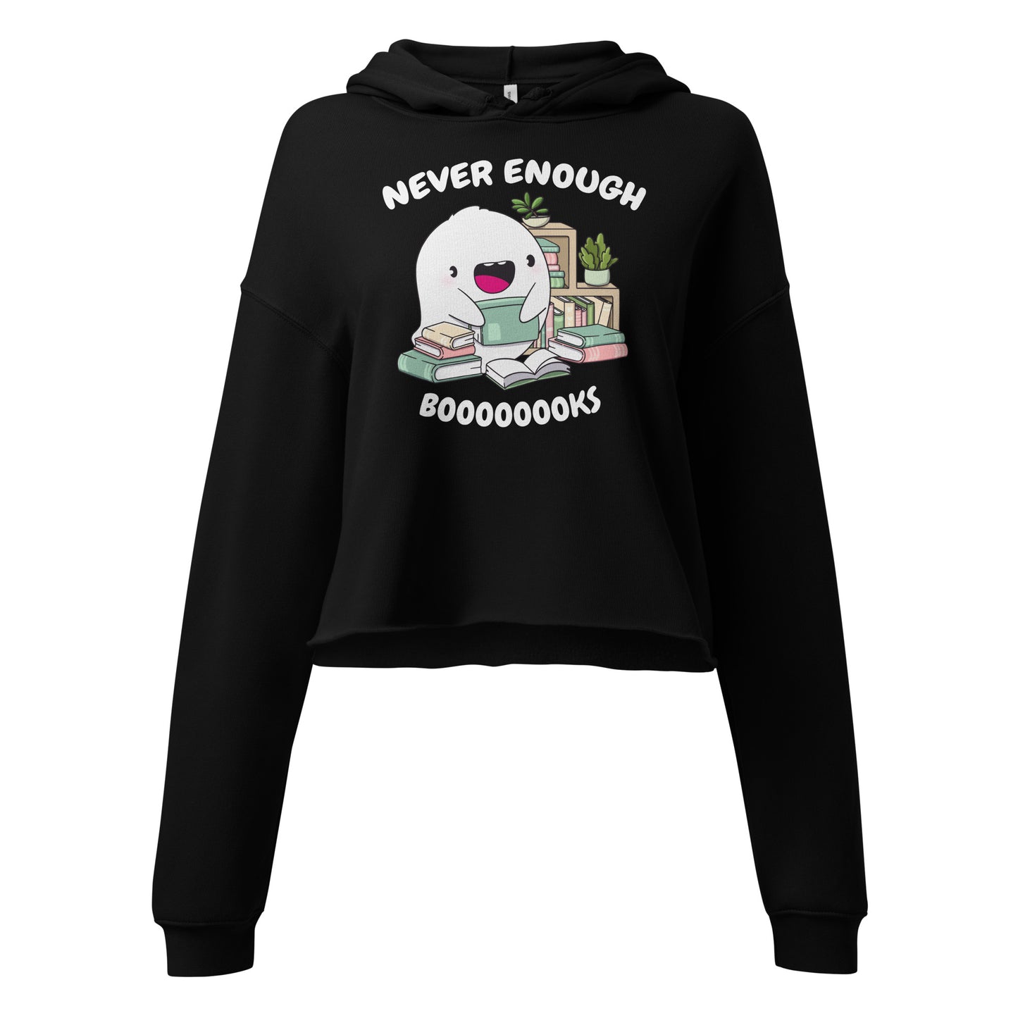 Crop Hoodie - Never Enough Books