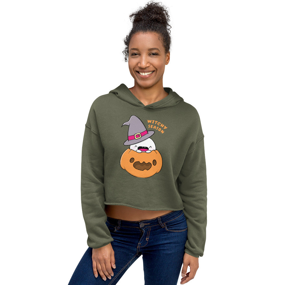 Witchy season - Cropped Hoodie