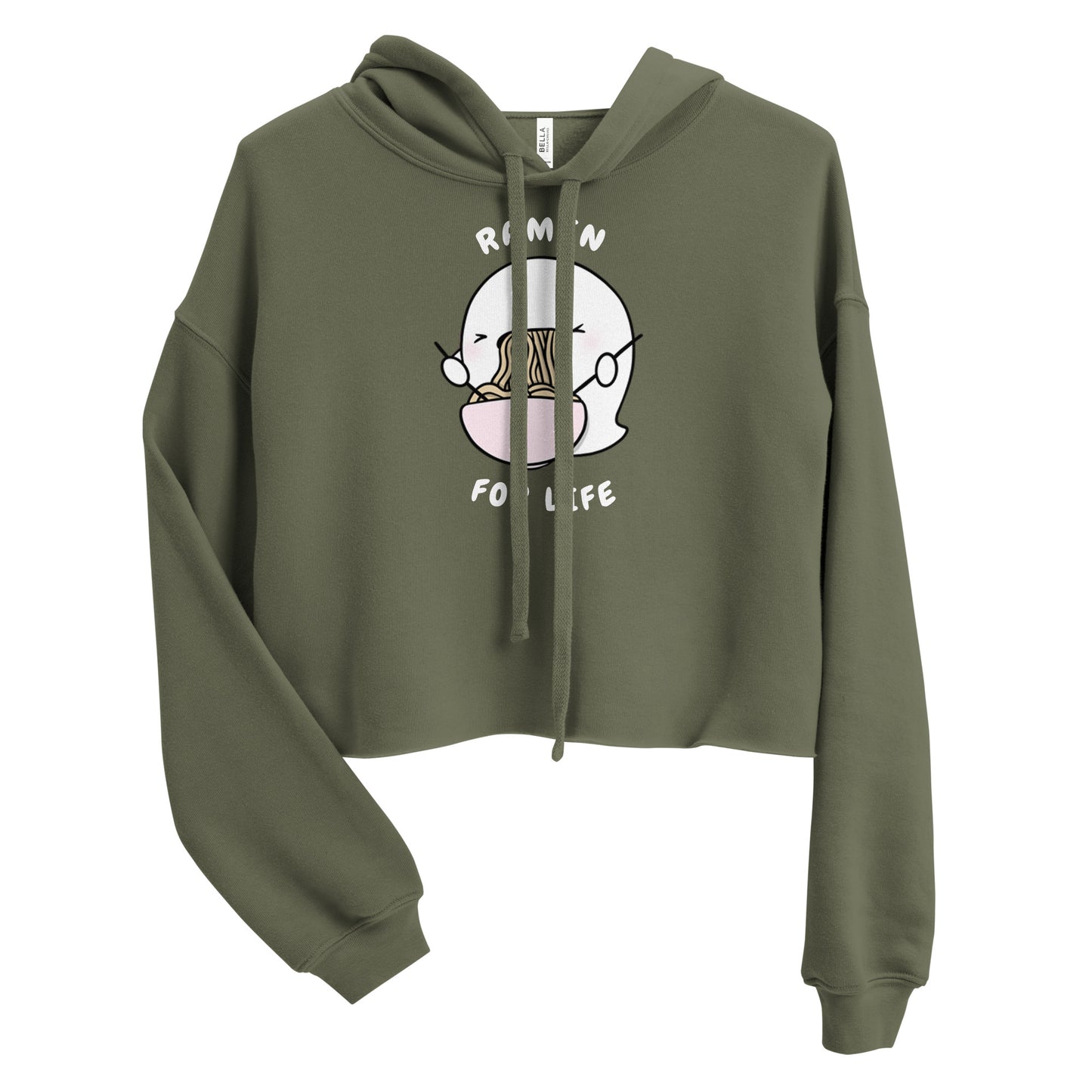 Ramen for life - Cropped Hoodie