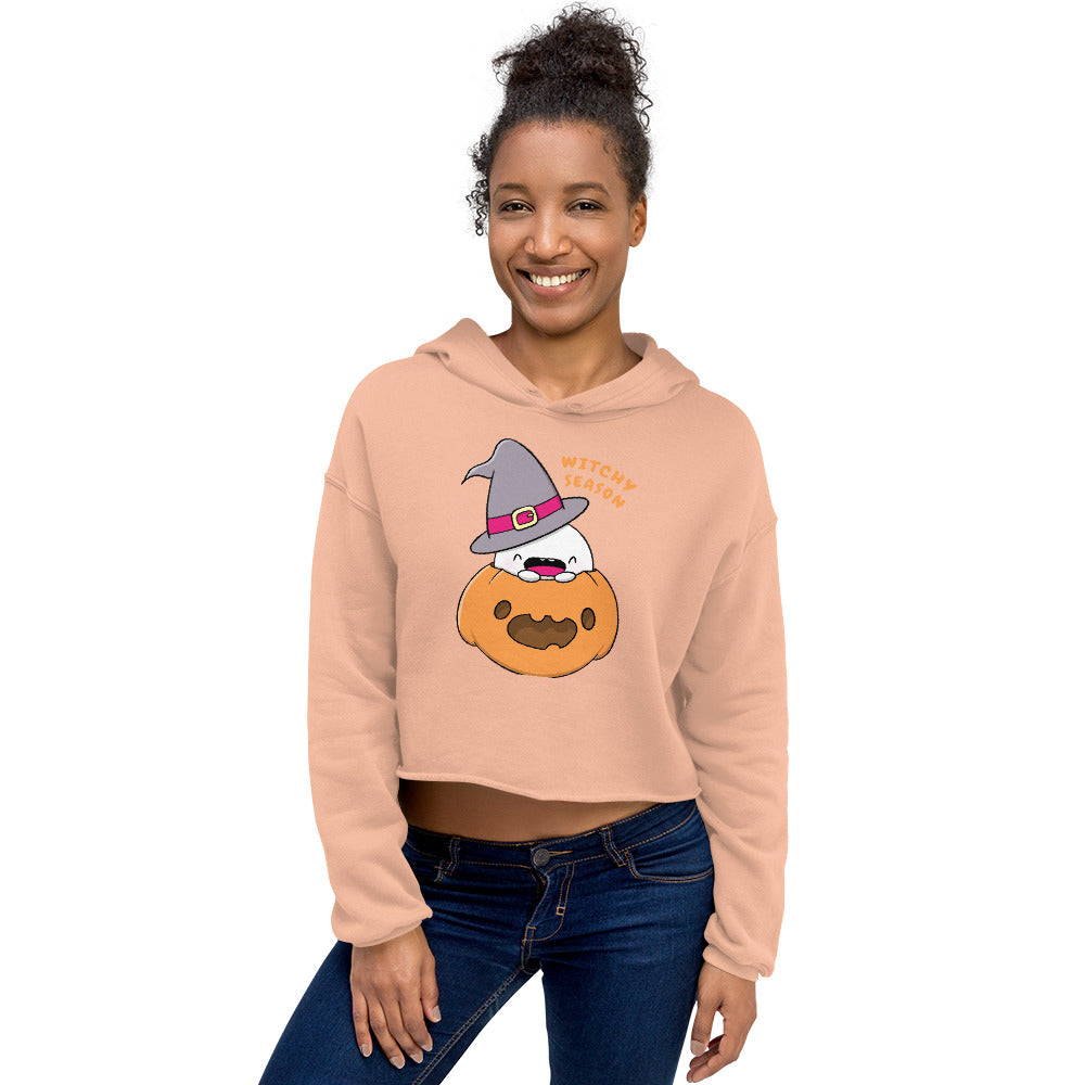 Witchy season - Cropped Hoodie