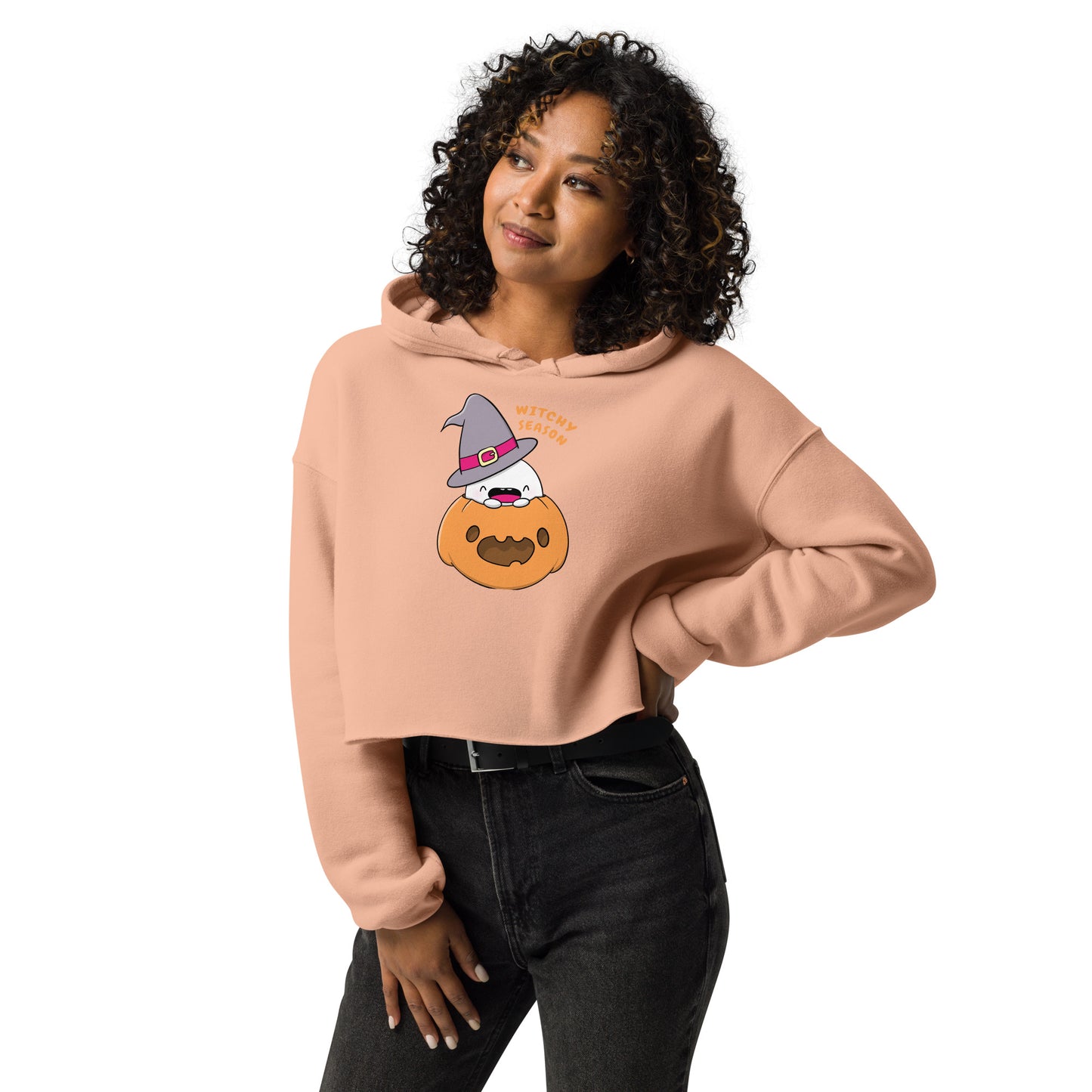 Witchy season - Cropped Hoodie