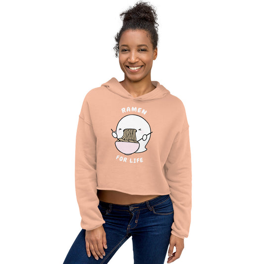 Ramen for life - Cropped Hoodie
