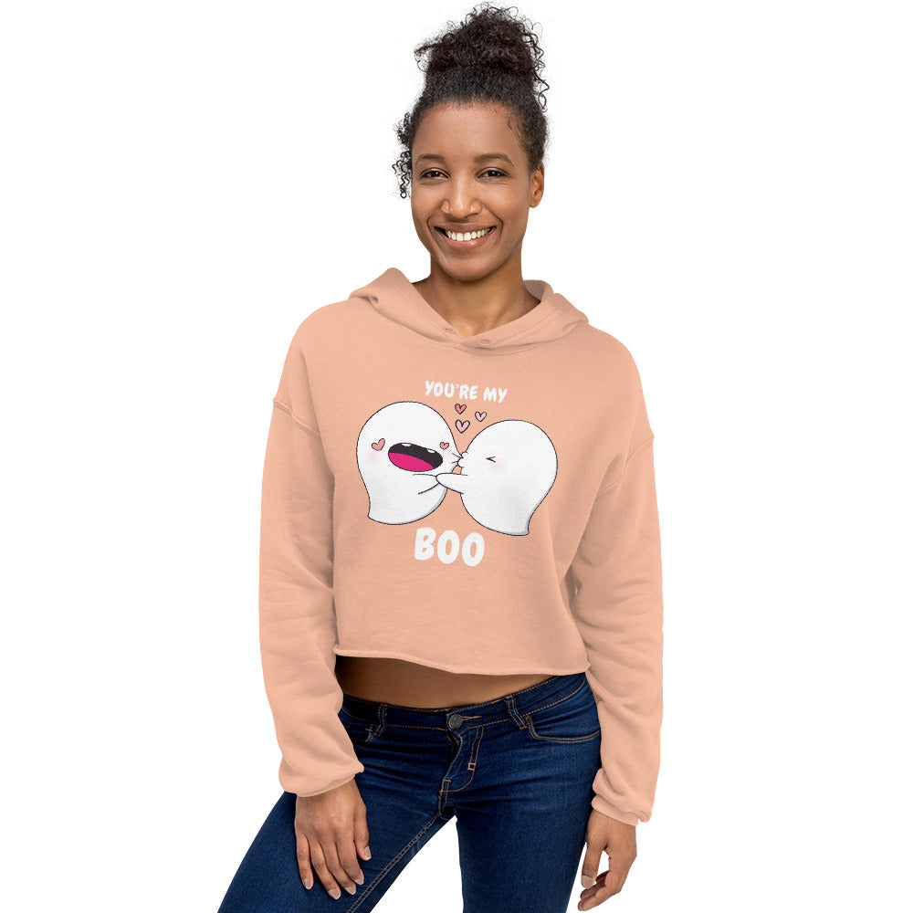 You're my boo - Cropped Hoodie