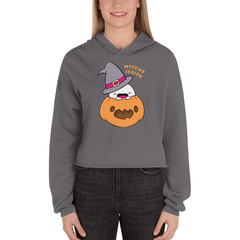 Witchy season - Cropped Hoodie