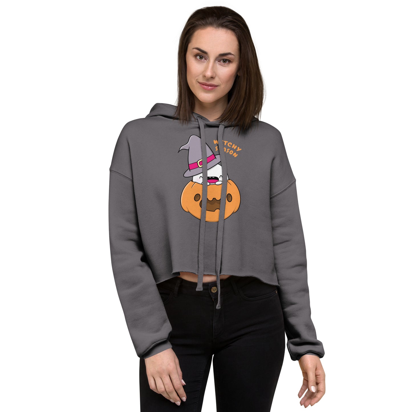 Witchy season - Cropped Hoodie