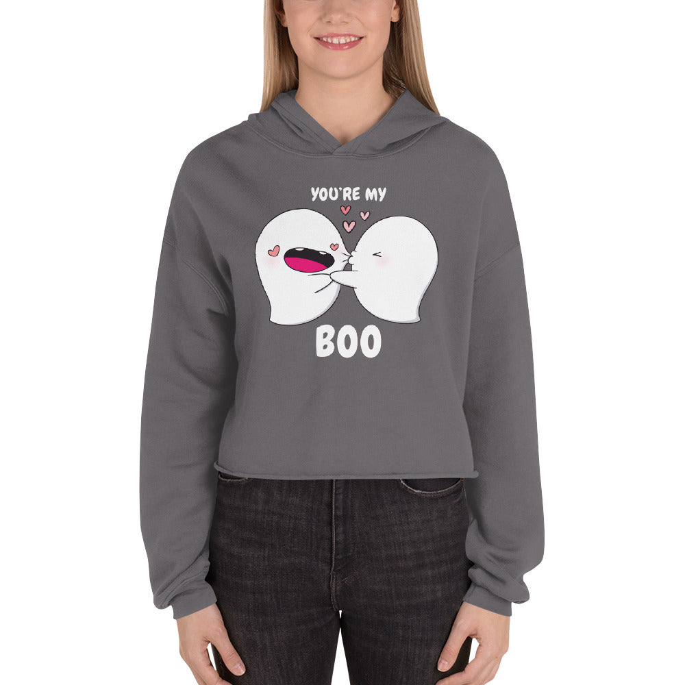 You're my boo - Cropped Hoodie