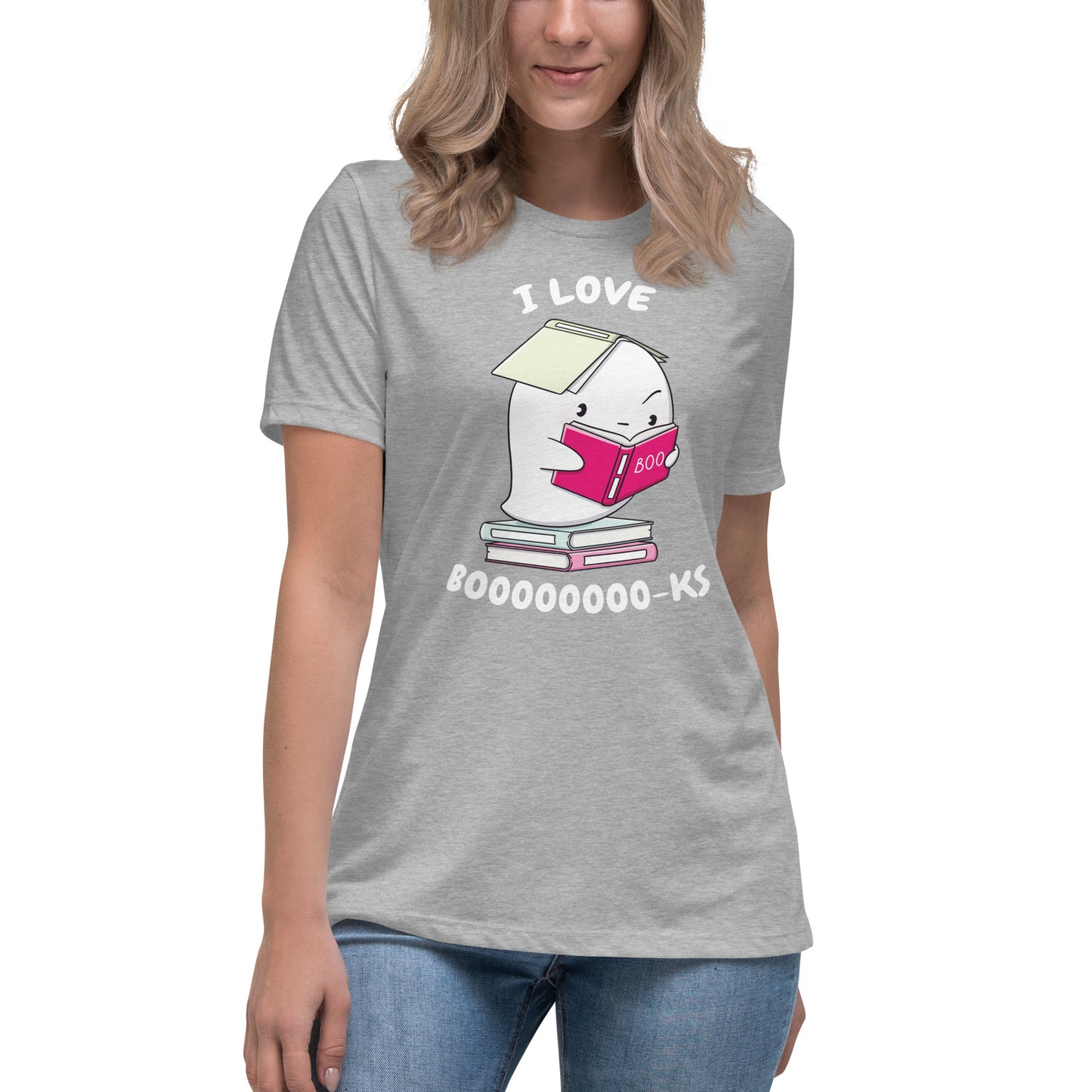 I love books - Women's Relaxed T-Shirt