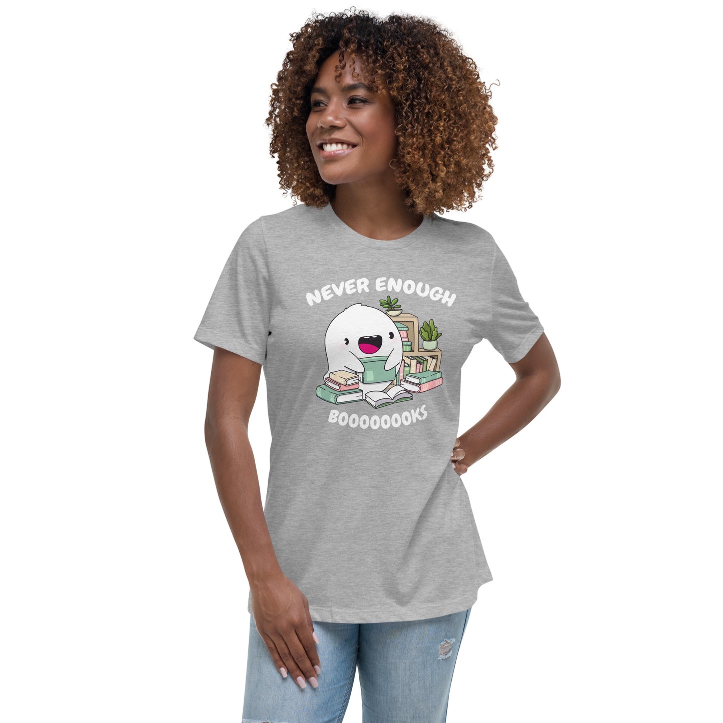 Women's Relaxed T-Shirt - Never Enough Books