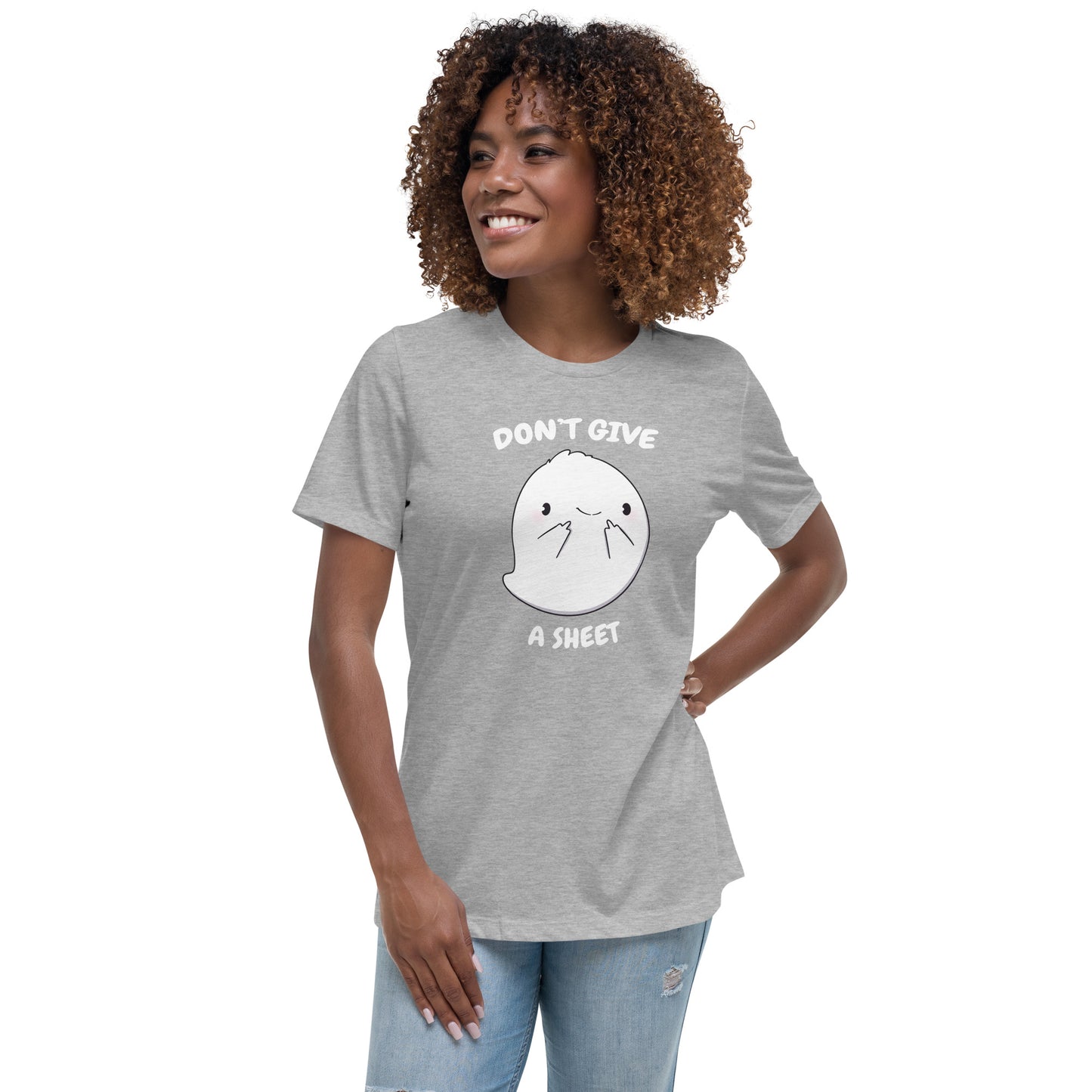 Women's Relaxed T-Shirt - Don't Give A Sheet