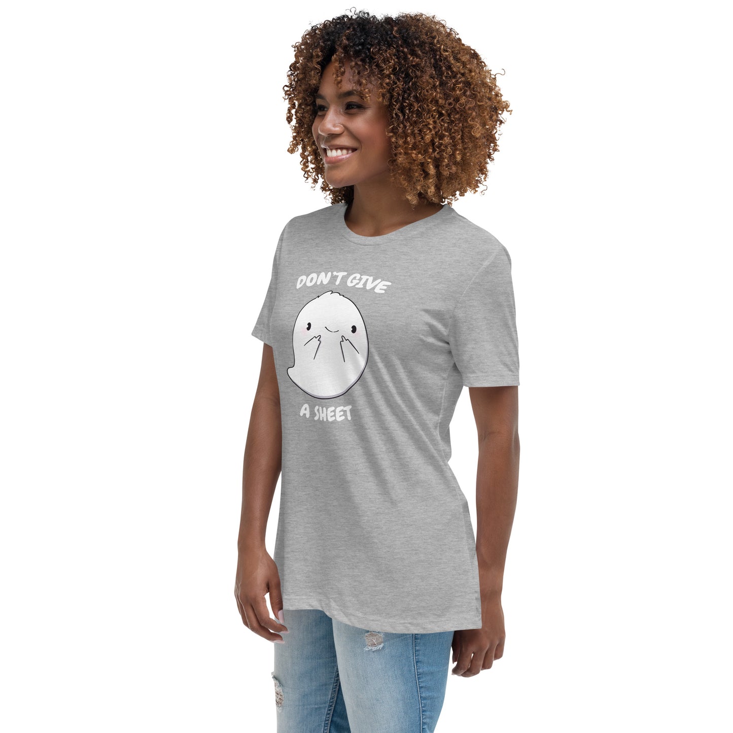 Women's Relaxed T-Shirt - Don't Give A Sheet