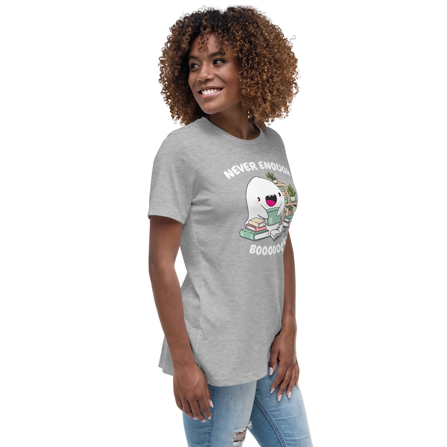 Women's Relaxed T-Shirt - Never Enough Books