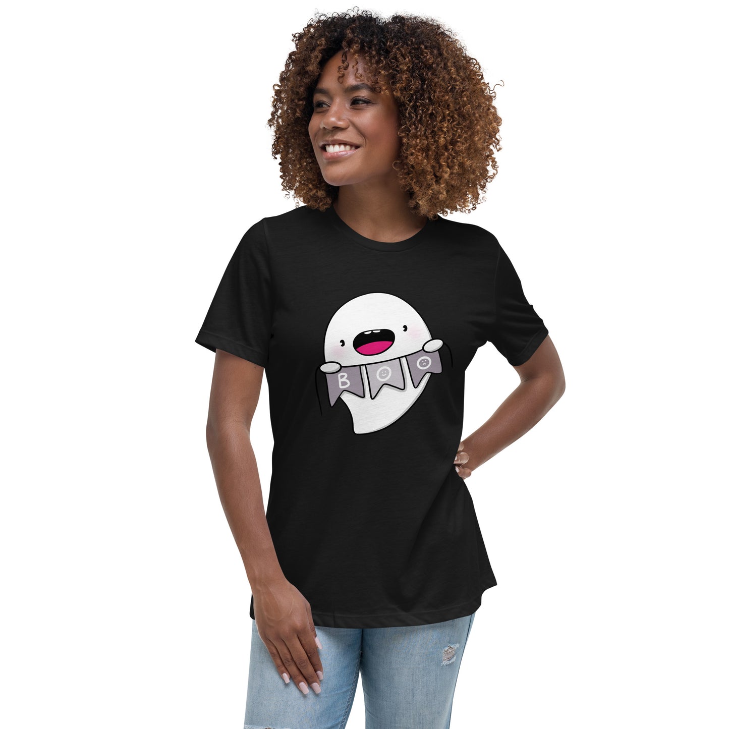 Boo - Women's Relaxed T-Shirt