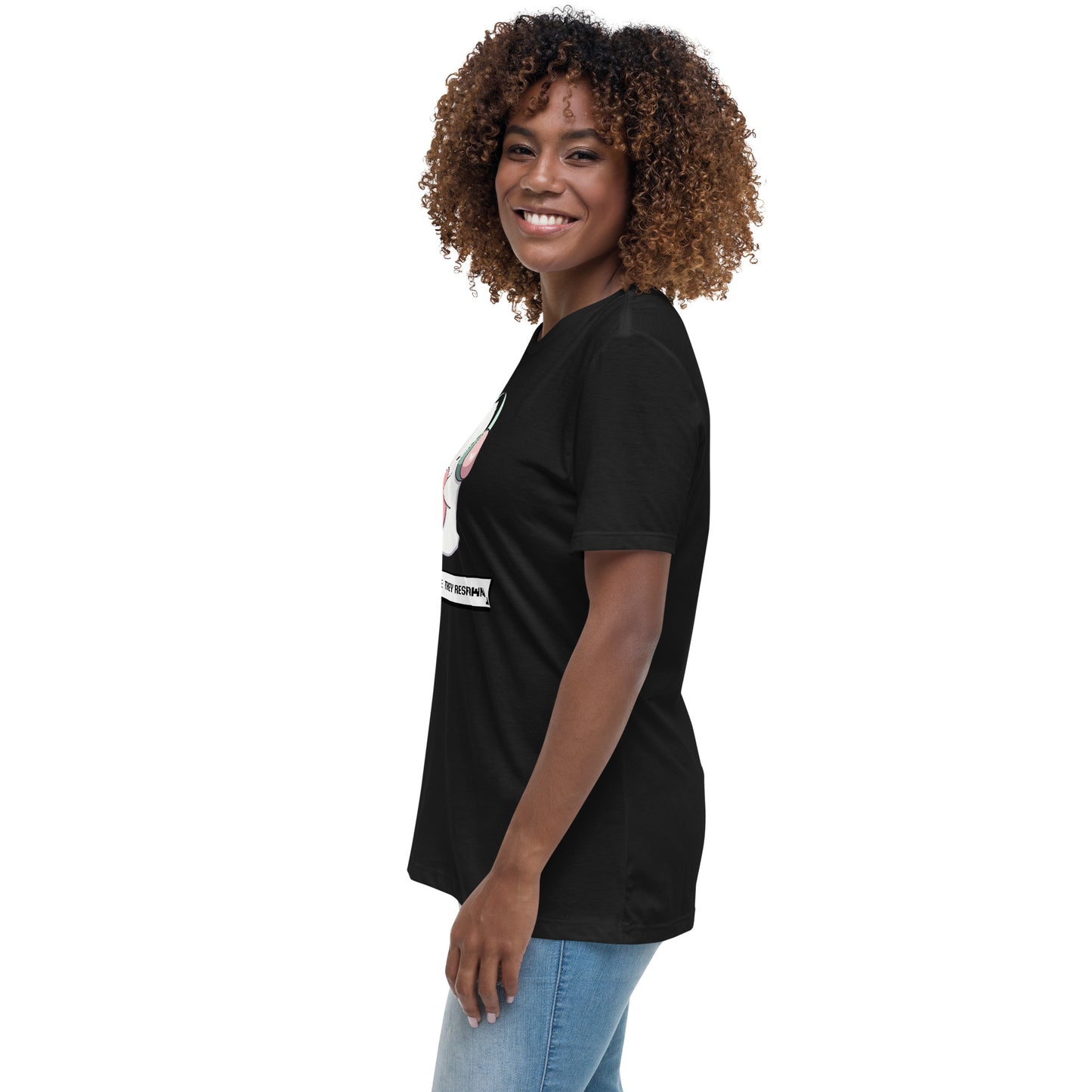 Women's Relaxed T-Shirt -  Gamers Don't Die They Respawn