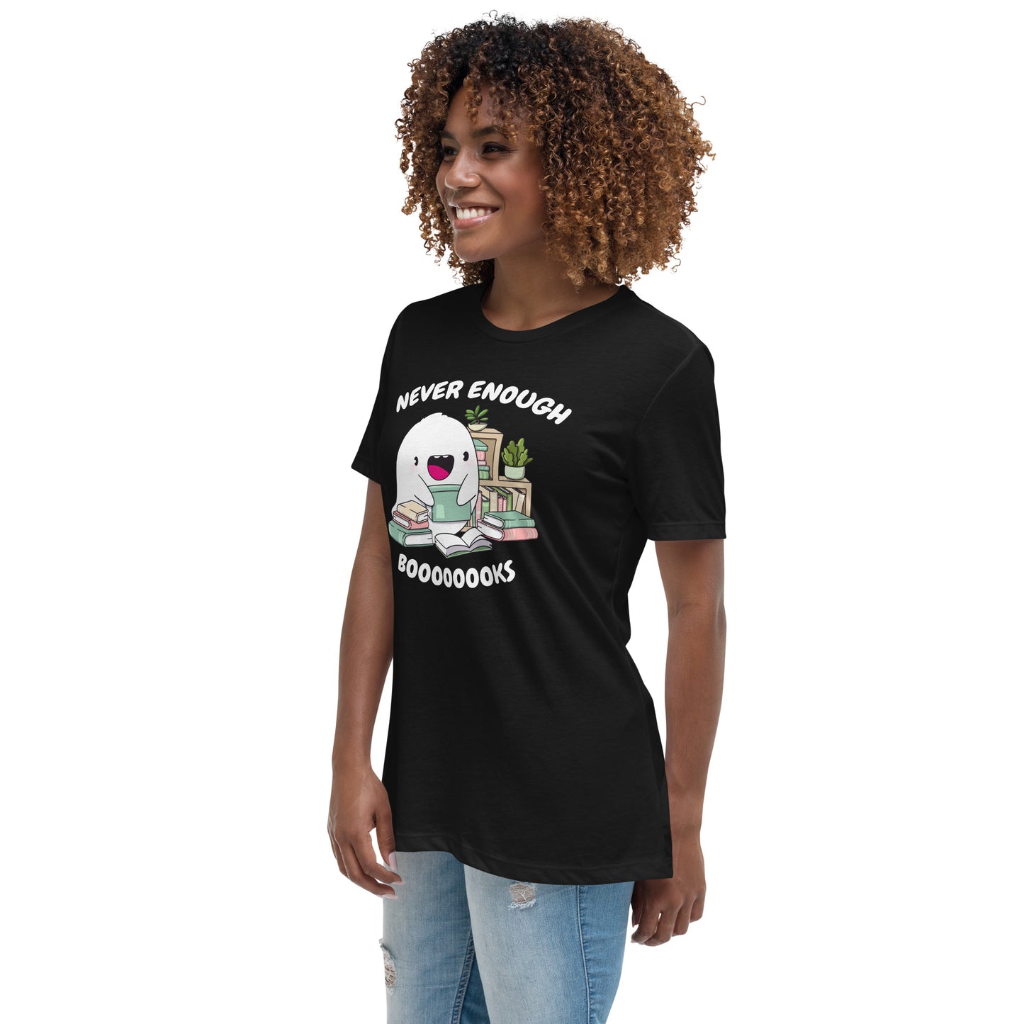 Women's Relaxed T-Shirt - Never Enough Books