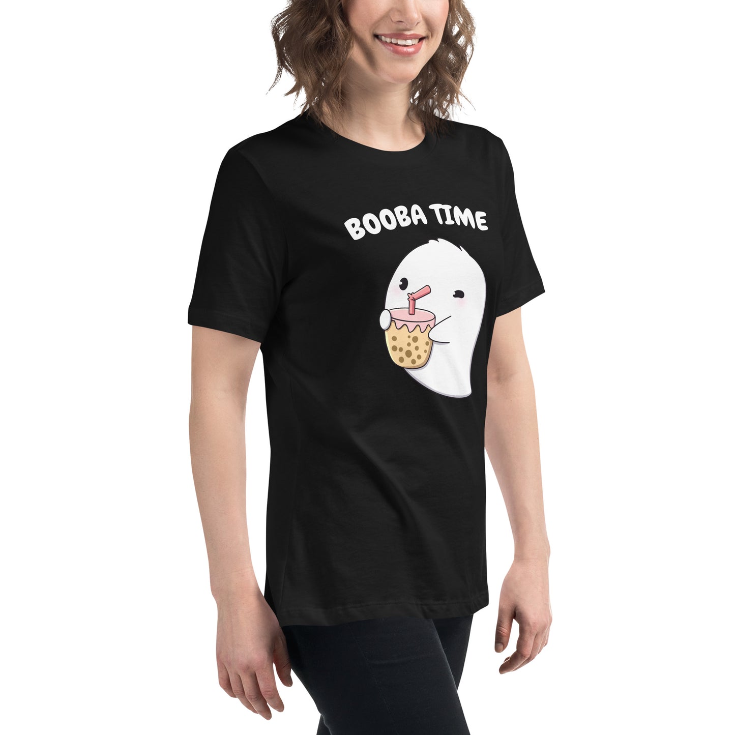 Women's Relaxed T-Shirt - Booba :Time