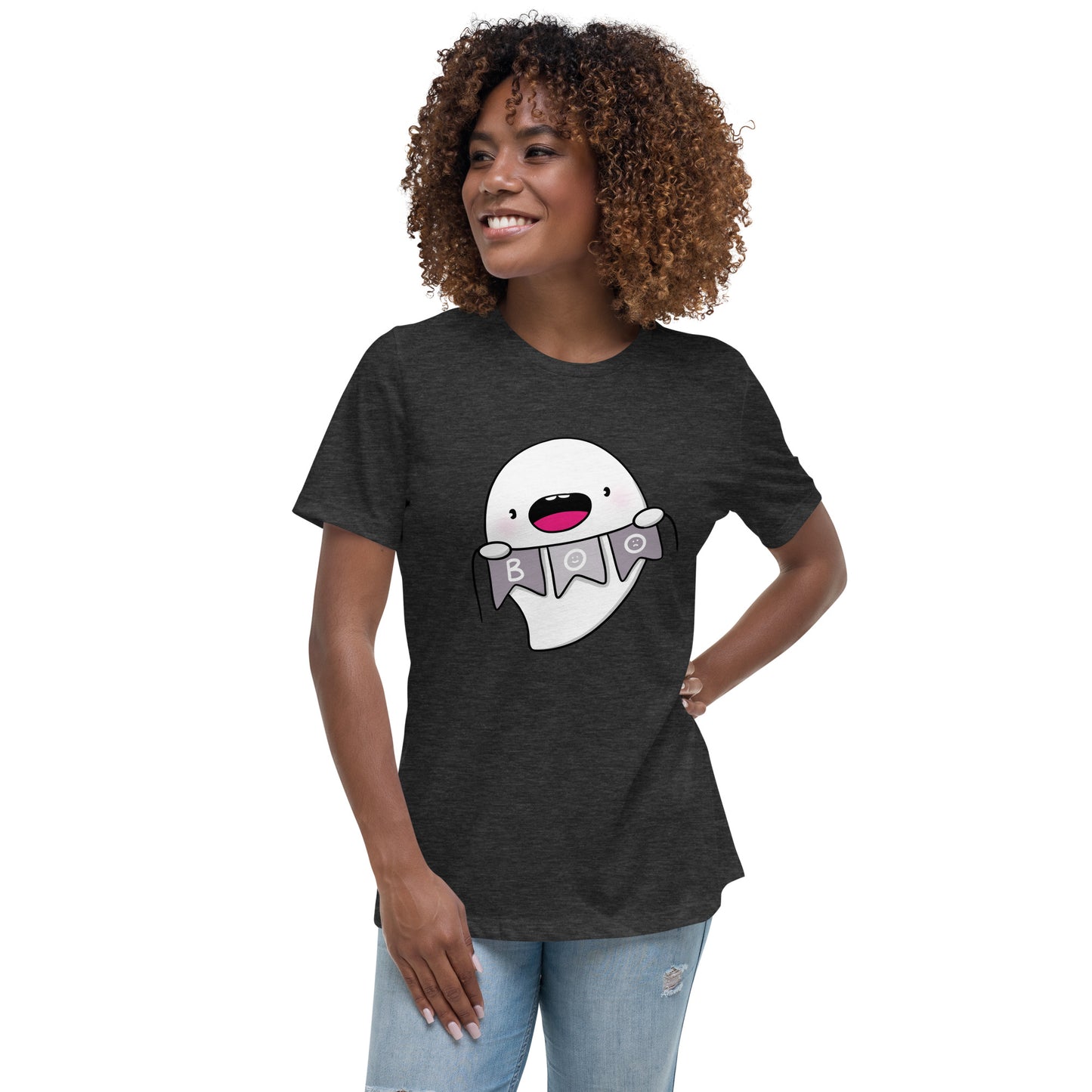 Boo - Women's Relaxed T-Shirt