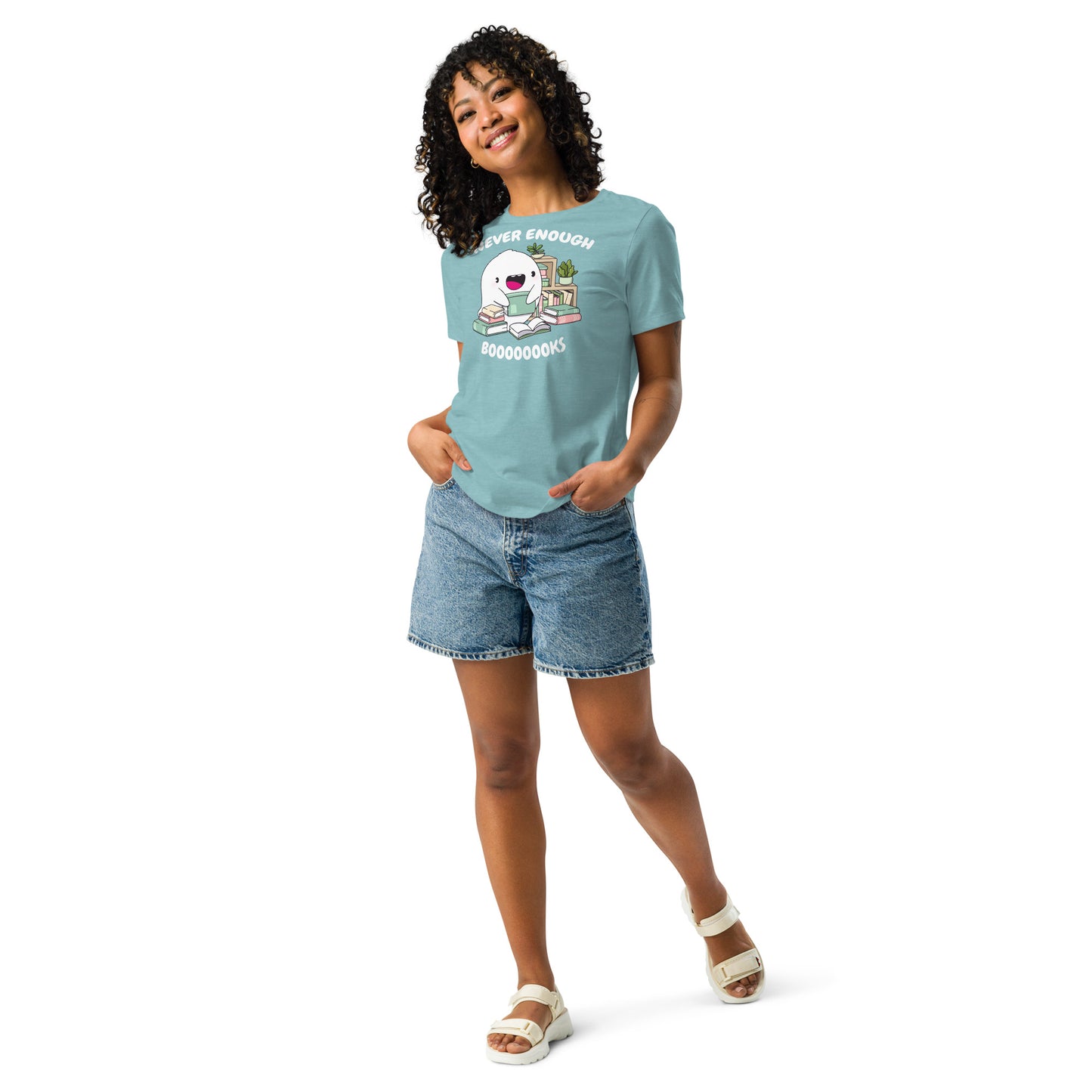 Women's Relaxed T-Shirt - Never Enough Books