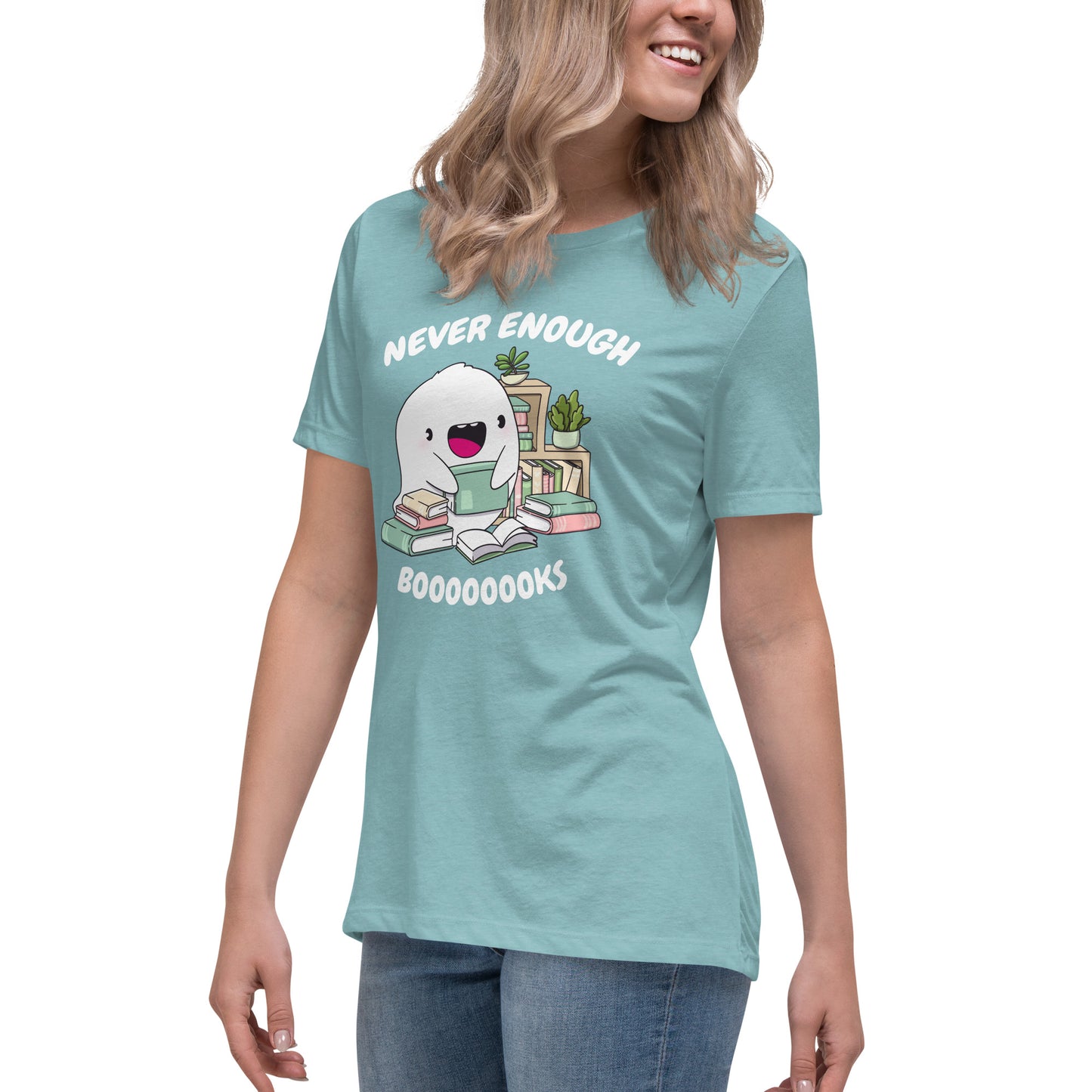 Women's Relaxed T-Shirt - Never Enough Books