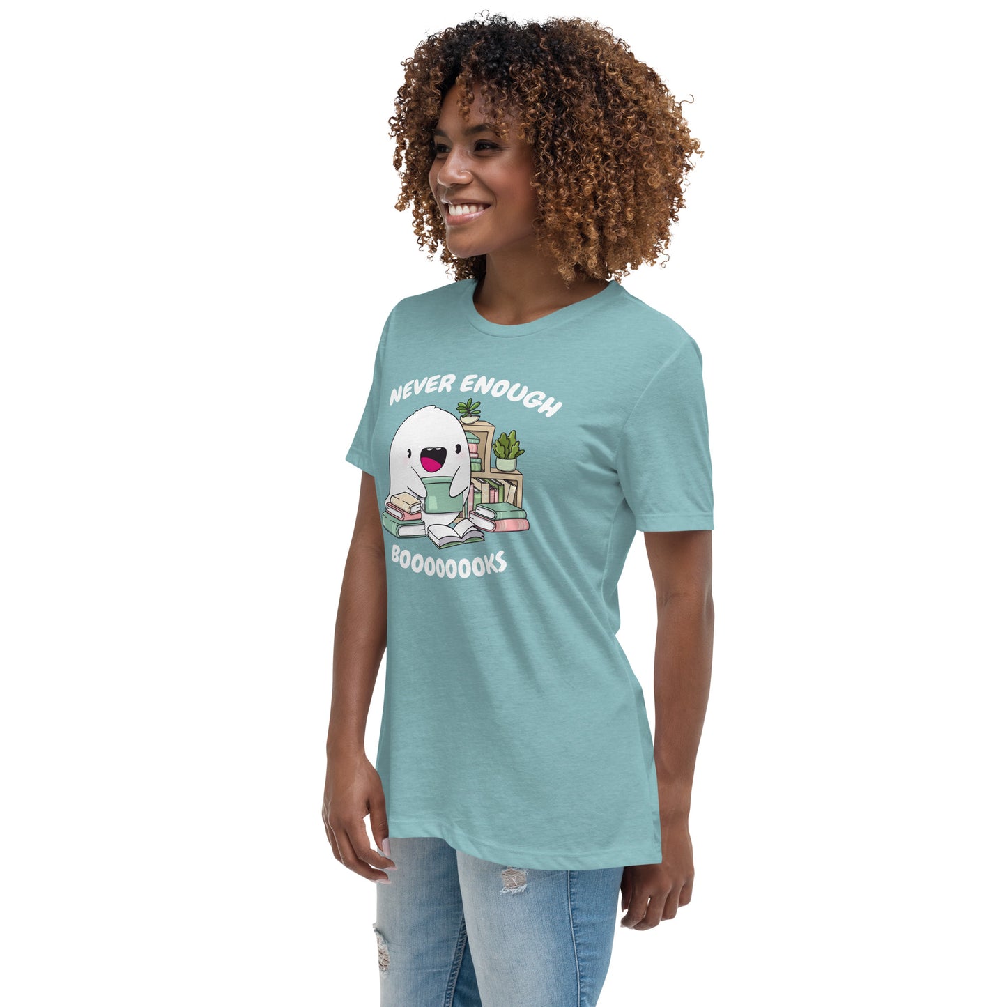 Women's Relaxed T-Shirt - Never Enough Books