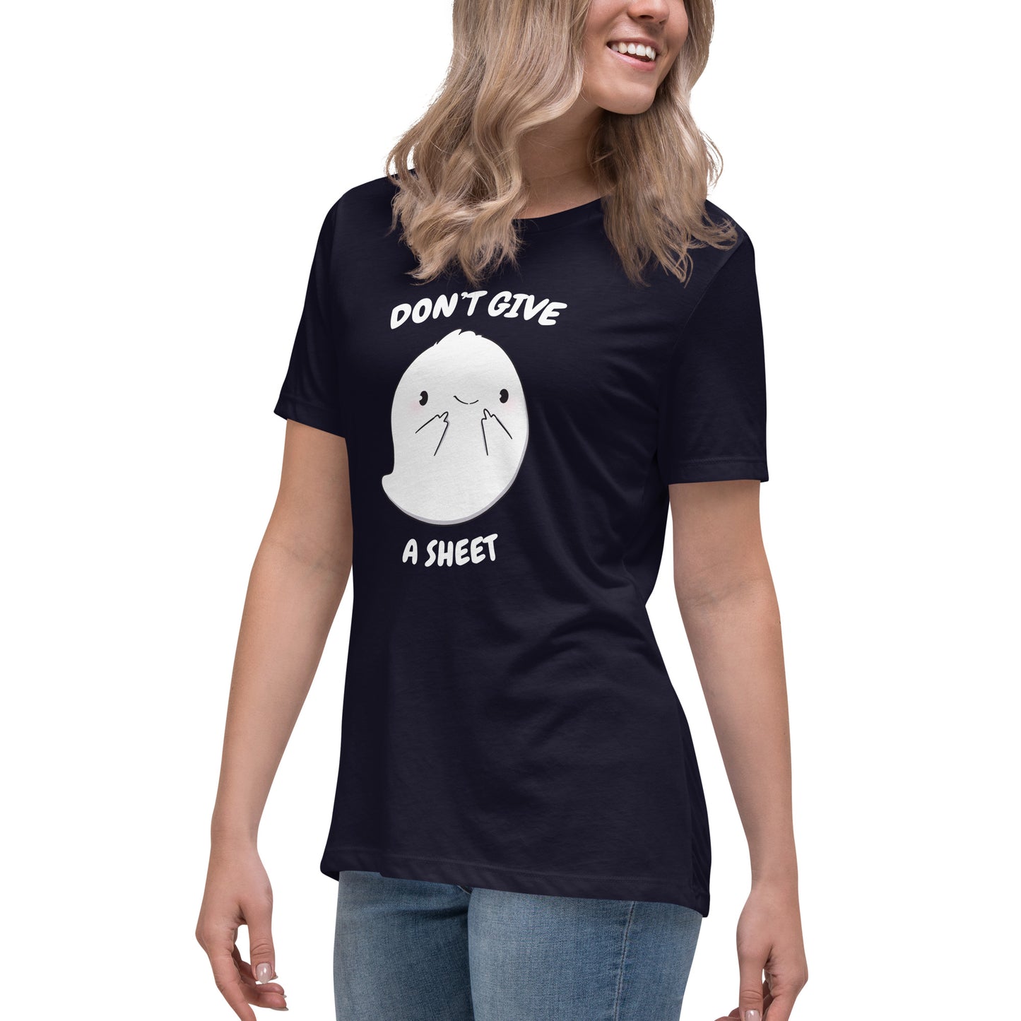 Women's Relaxed T-Shirt - Don't Give A Sheet