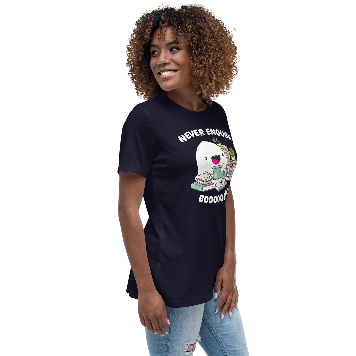 Women's Relaxed T-Shirt - Never Enough Books