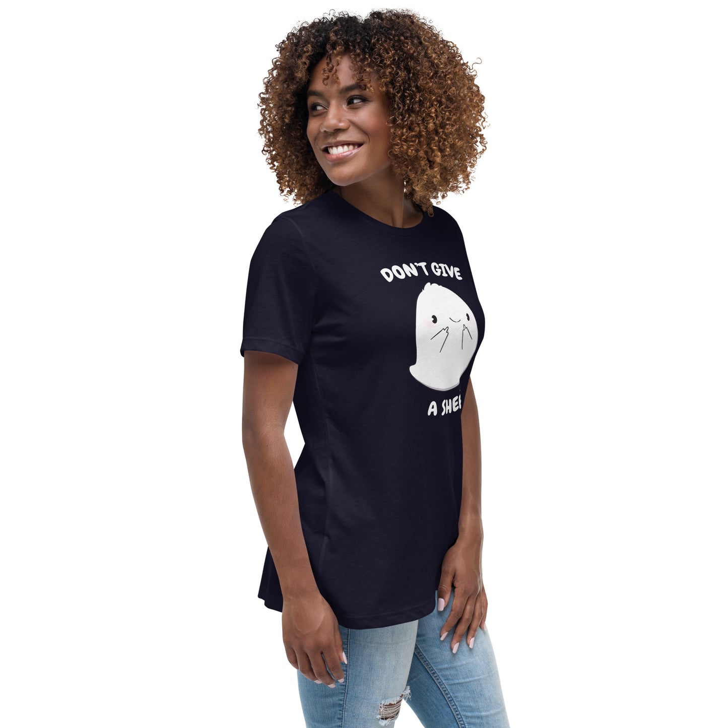 Women's Relaxed T-Shirt - Don't Give A Sheet