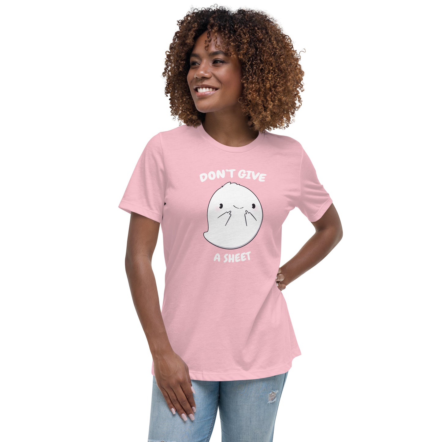 Women's Relaxed T-Shirt - Don't Give A Sheet