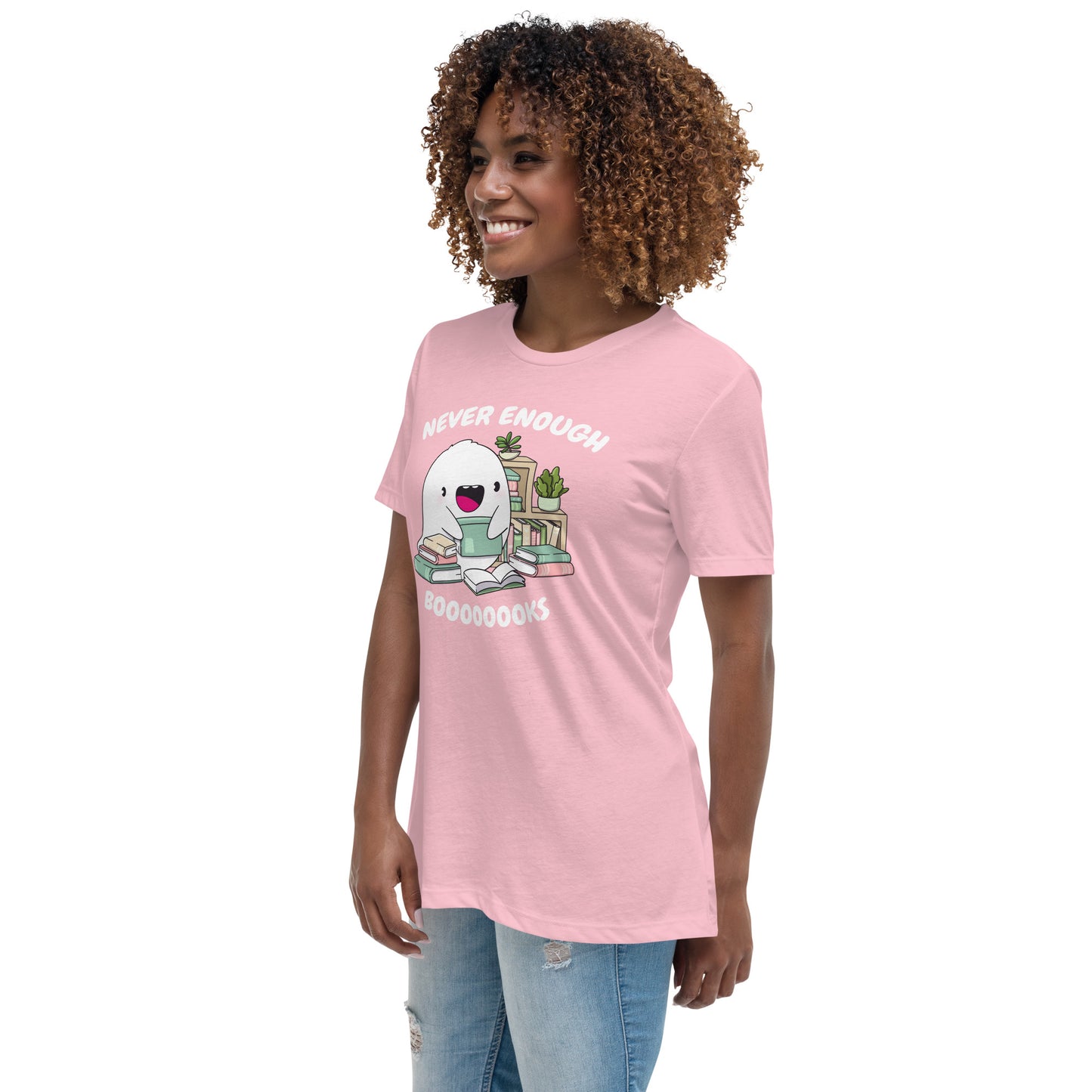 Women's Relaxed T-Shirt - Never Enough Books