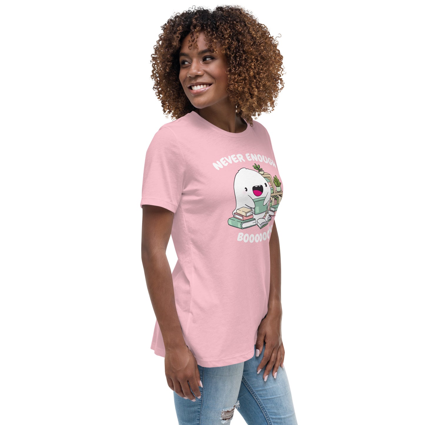 Women's Relaxed T-Shirt - Never Enough Books