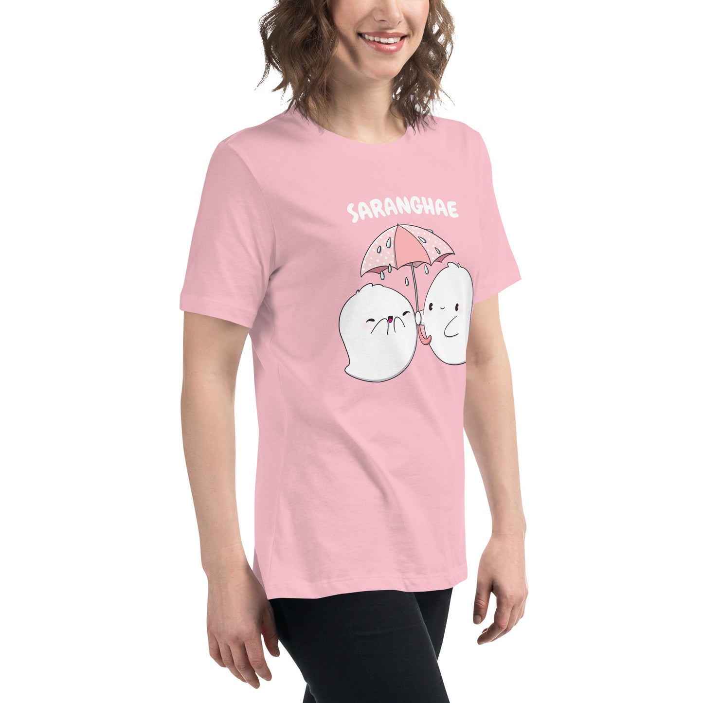 Women's Relaxed T-Shirt - Saranghae